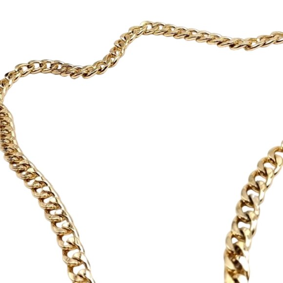 Heavy Curb Link Purse Handbag Chain with Swivel Hooks - Picture 5 of 7